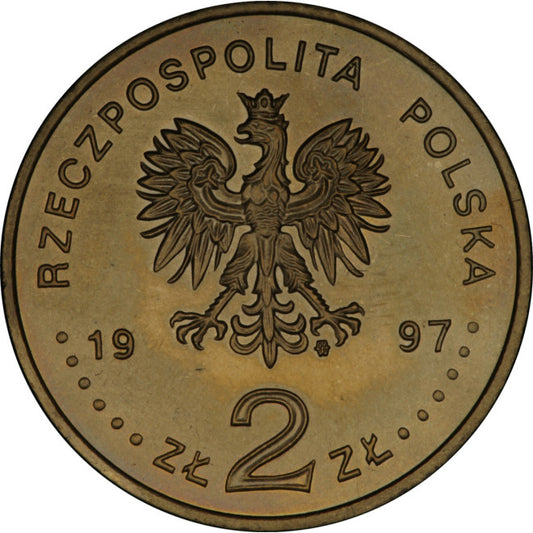2 zł 1997 - Poczet królów i książąt polskich: Stefan Batory (1576 - 1586)