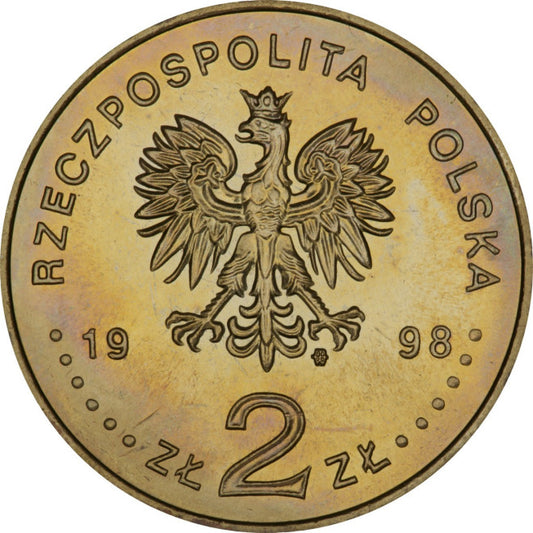 2 zł 1998 - 80. Rocznica Odzyskania Niepodległości