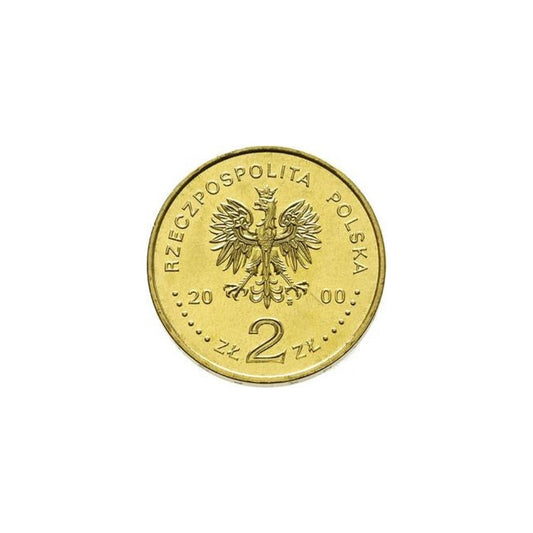 2 zł 2000 - 1000-lecie zjazdu w Gnieźnie
