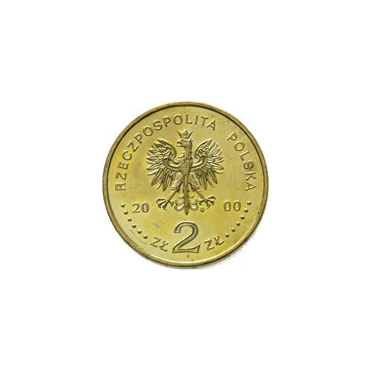 2 zł 2000 - Poczet królów i książąt polskich: Jan II Kazimierz (1648 - 1668)