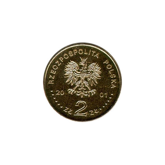 2 zł 2001 - Poczet królów i książąt polskich: Jan III Sobieski (1674-1696)