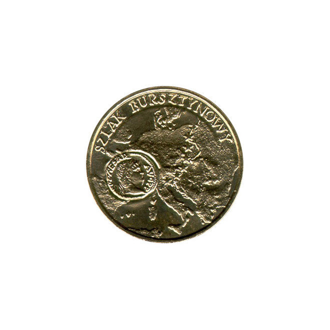 2 zł 2001 - Szlak bursztynowy