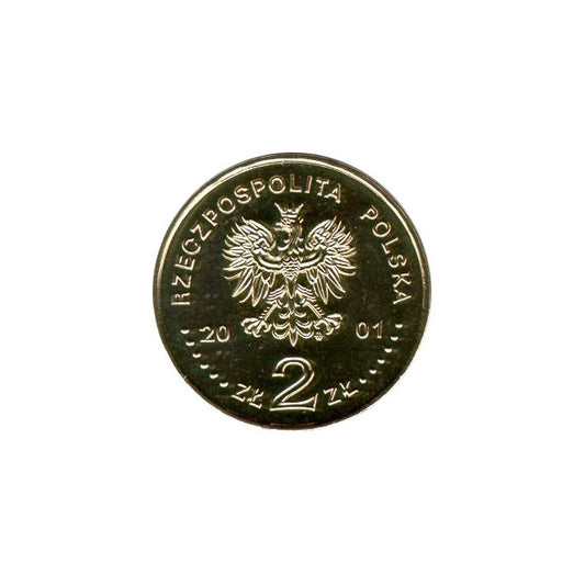 2 zł 2001 - Zabytki kultury materialnej w Polsce: Kopalnia soli w Wieliczce