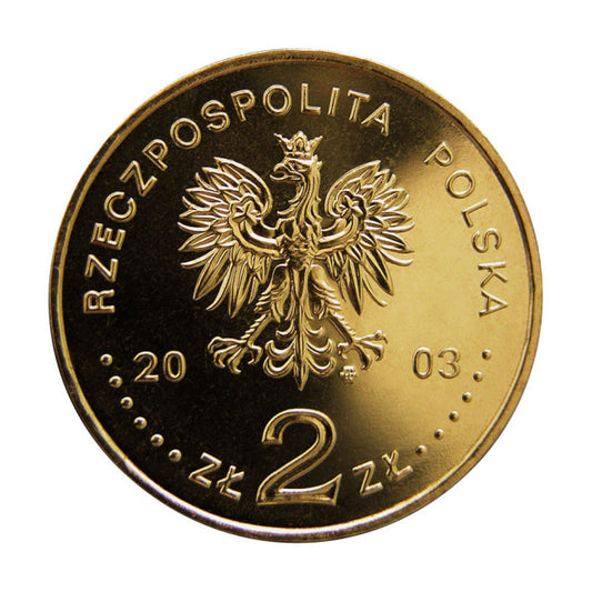 2 zł 2003 - 150-lecie narodzin przemysłu naftowego i gazowniczego