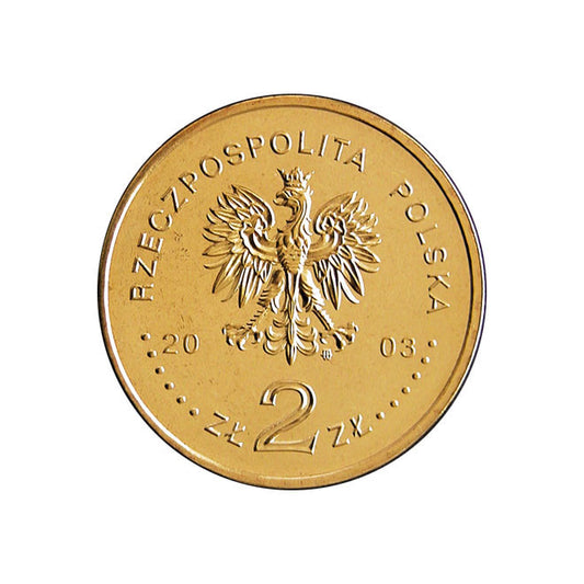 2 zł 2003 - Poczet królów i książąt polskich: Stanisław Leszczyński (1704-1709, 1733-1736)