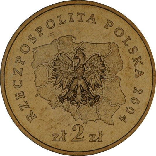 2 zł 2004 - Herby Województw: małopolskie