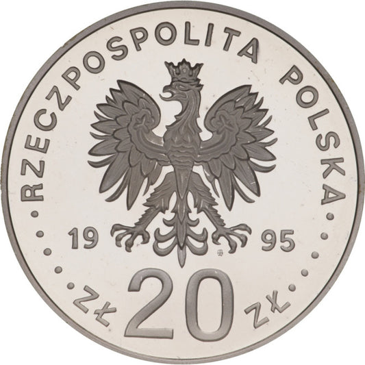 20 zł 1995 - Katyń, Miednoje, Charków - 1940