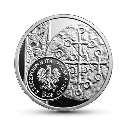 5 zł 2013 - Historia Monety Polskiej – denar Bolesława Chrobrego
