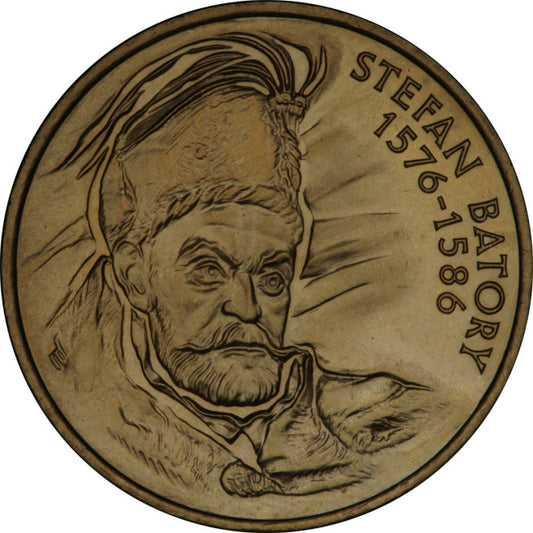 2 zł 1997 - Poczet królów i książąt polskich: Stefan Batory (1576 - 1586)
