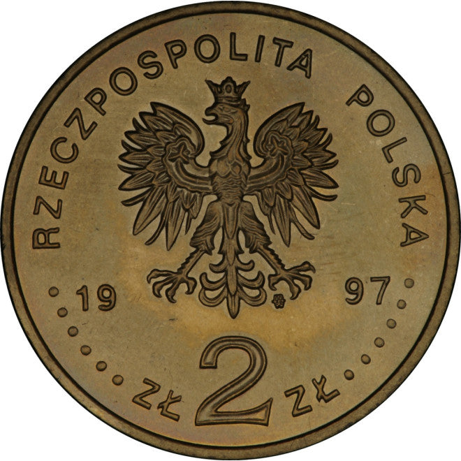2 zł 1997 - Poczet królów i książąt polskich: Stefan Batory (1576 - 1586)