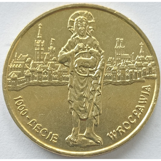 2 zł 2000 - 1000-lecie Wrocławia
