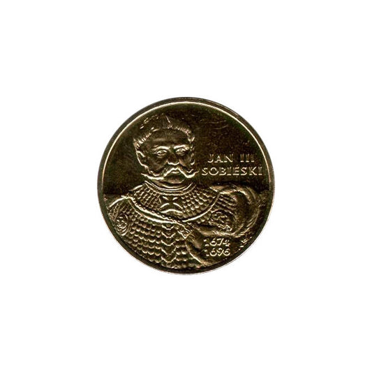 2 zł 2001 - Poczet królów i książąt polskich: Jan III Sobieski (1674-1696)