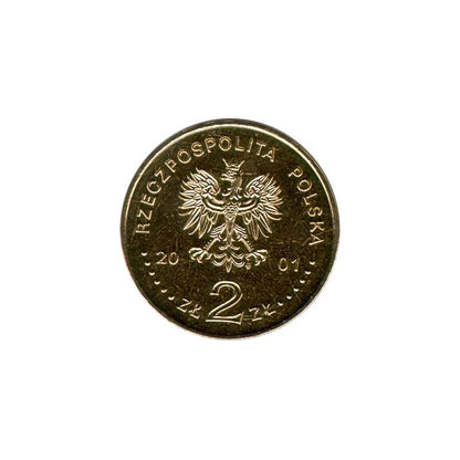 2 zł 2001 - Poczet królów i książąt polskich: Jan III Sobieski (1674-1696)