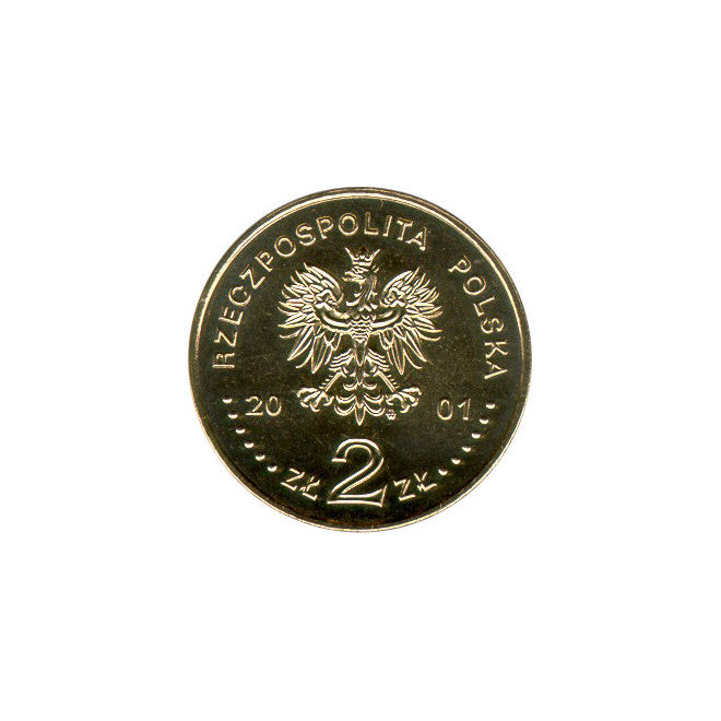 2 zł 2001 - Szlak bursztynowy
