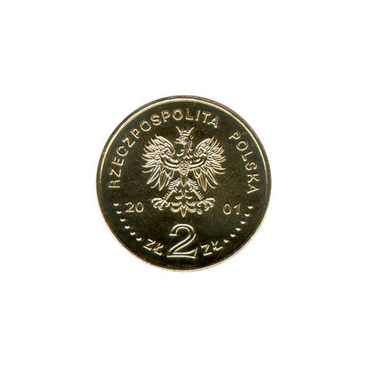 2 zł 2001 - Szlak bursztynowy