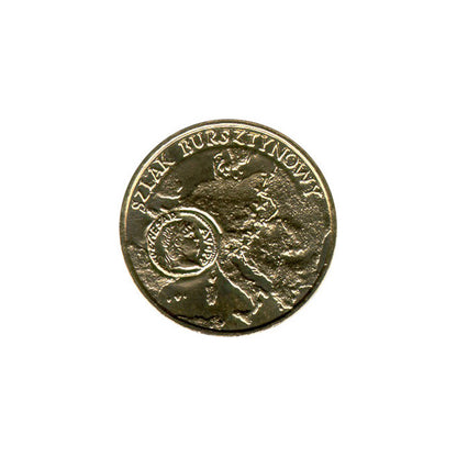 2 zł 2001 - Szlak bursztynowy