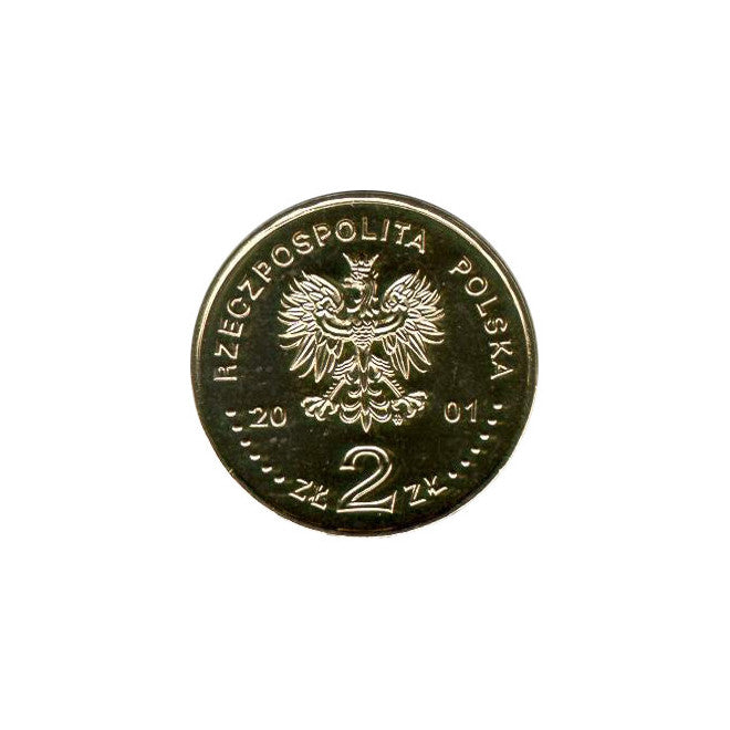 2 zł 2001 - Zabytki kultury materialnej w Polsce: Kopalnia soli w Wieliczce