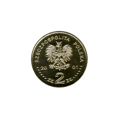 2 zł 2001 - Zabytki kultury materialnej w Polsce: Kopalnia soli w Wieliczce