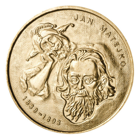 2 zł 2002 - Polscy malarze XIX/XX w.: Jan Matejko (1838-1893)