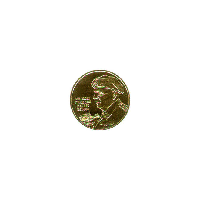 2 zł 2003 - Generał Broni Stanisław Maczek (1892-1994)