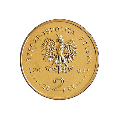 2 zł 2003 - Poczet królów i książąt polskich: Stanisław Leszczyński (1704-1709, 1733-1736)