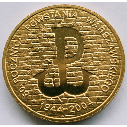 2 zł 2004 - 60. rocznica Powstania Warszawskiego