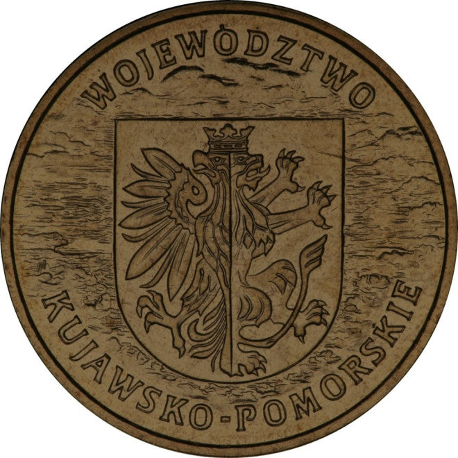 2 zł 2004 - Herby Województw: kujawsko-pomorskie