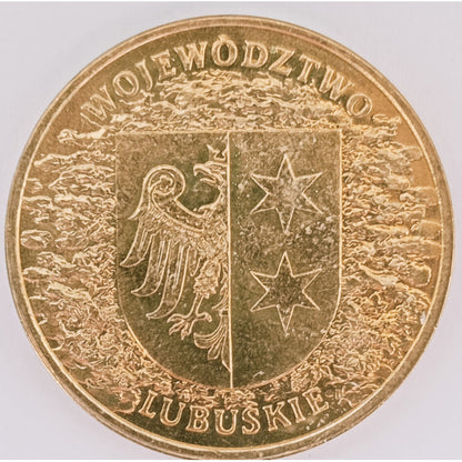 2 zł 2004 - Herby Województw: lubuskie