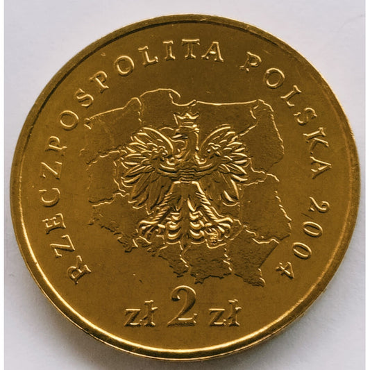 2 zł 2004 - Herby Województw: mazowieckie