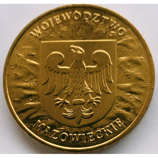 2 zł 2004 - Herby Województw: mazowieckie