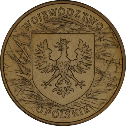 2 zł 2004 - Herby Województw: opolskie