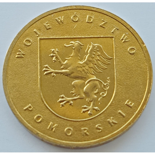 2 zł 2004 - Herby Województw: pomorskie