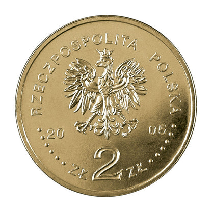 2 zł 2005 - Mikołaj Rej (1505-1569) – 500. rocznica urodzin