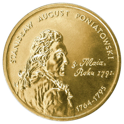 2 zł 2005 - Poczet królów i książąt polskich: Stanisław August Poniatowski (1764-1795)