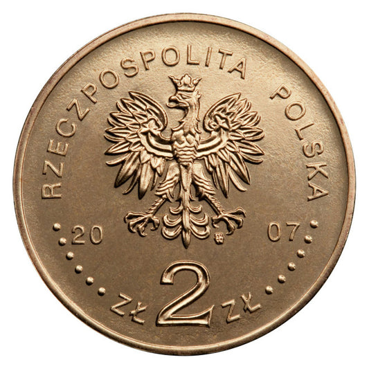 2 zł 2007 - 750-lecie lokacji Krakowa (woreczek 50 szt.)