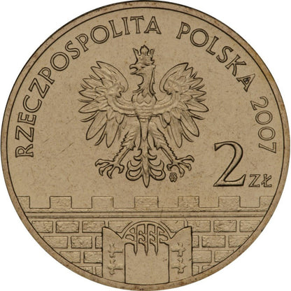 2 zł 2007 - Kwidzyn – woj. pomorskie