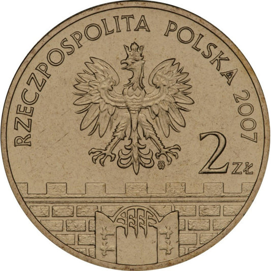 2 zł 2007 - Kwidzyn – woj. pomorskie