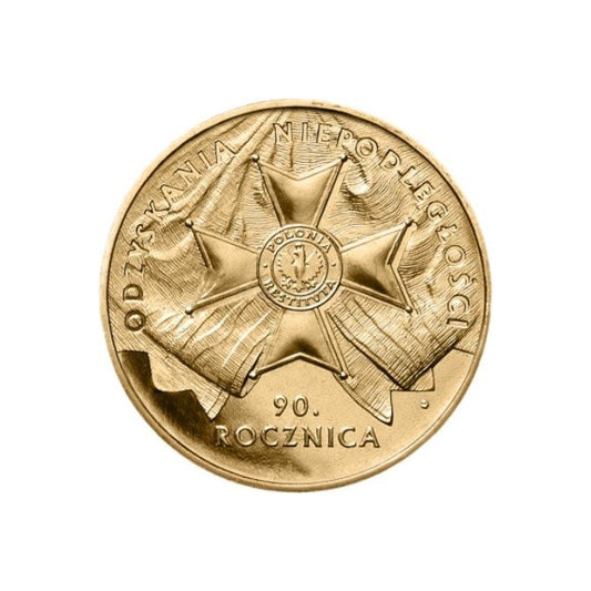 2 zł 2008 - 90. rocznica odzyskania niepodległości