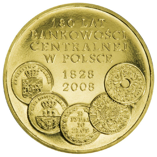 2 zł 2009 - 180 lat bankowości centralnej w Polsce
