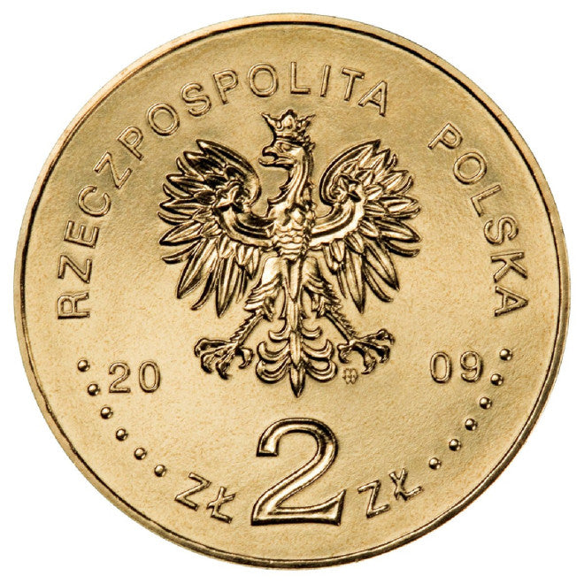 2 zł 2009 - 65. rocznica likwidacji getta w Łodzi