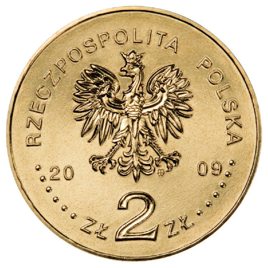 2 zł 2009 - 65. rocznica likwidacji getta w Łodzi
