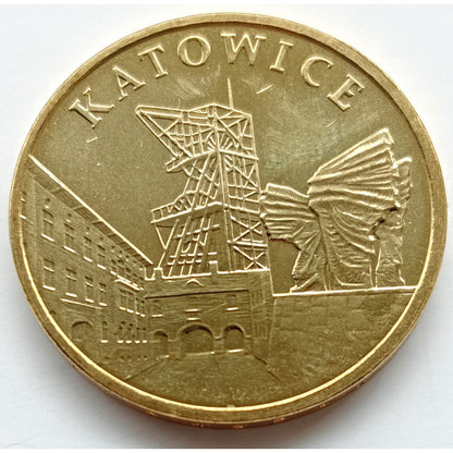 2 zł 2010 - Miasta w Polsce – Katowice