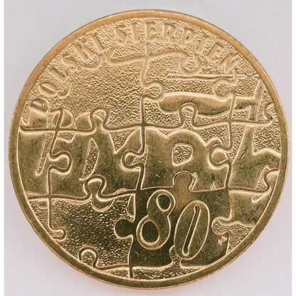 2 zł 2010 - Polski sierpień 1980