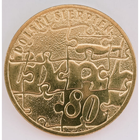 2 zł 2010 - Polski sierpień 1980
