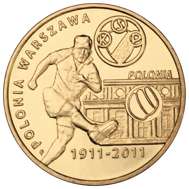 2 zł 2011 - Polskie Kluby Piłkarskie – Polonia Warszawa