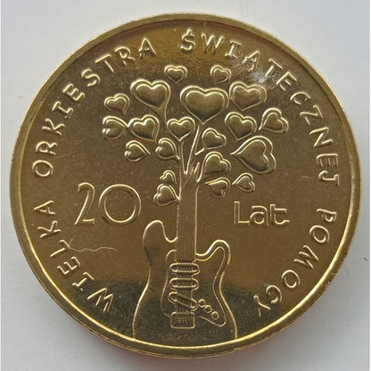 2 zł 2012 - Wielka Orkiestra Świątecznej Pomocy - 20 lat