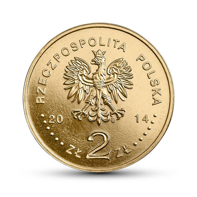 2 zł 2014 - 100. rocznica urodzin Jana Karskiego