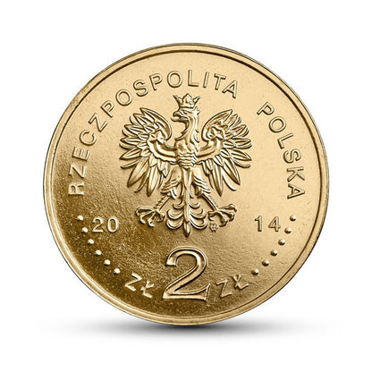 2 zł 2014 - 100. rocznica urodzin Jana Karskiego