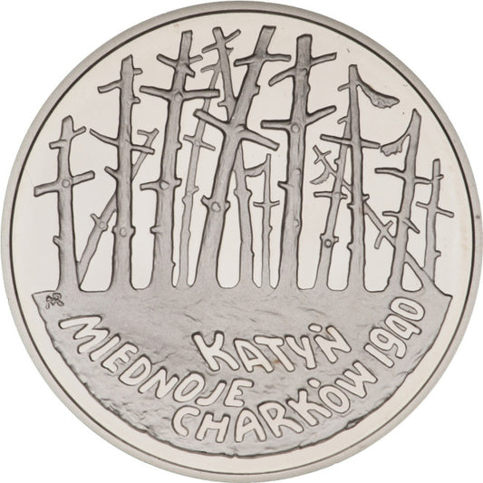20 zł 1995 - Katyń, Miednoje, Charków - 1940