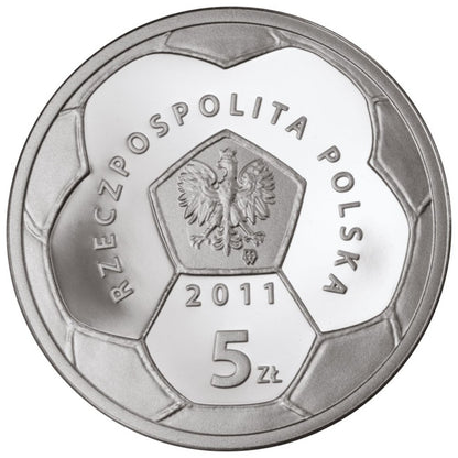 5 zł 2011 - Polskie Kluby Piłkarskie – Polonia Warszawa